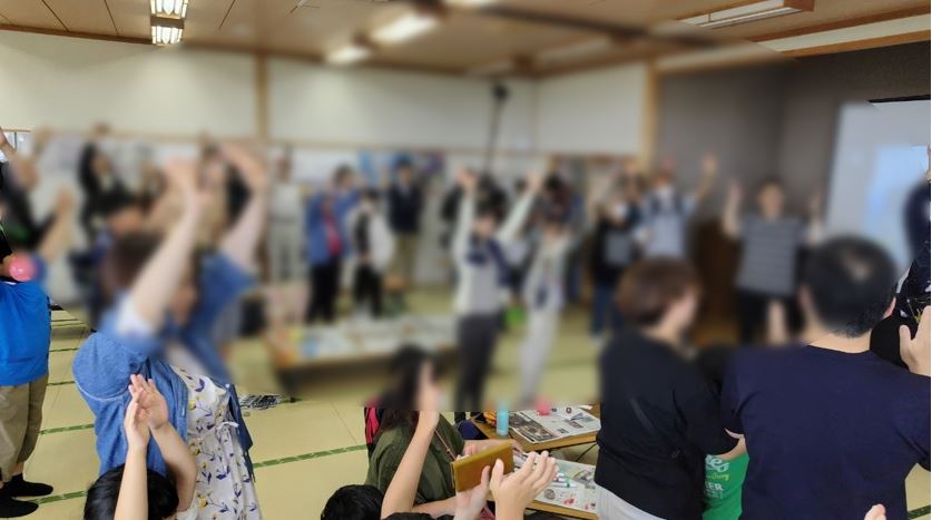 UFOの日呼んでいる様子